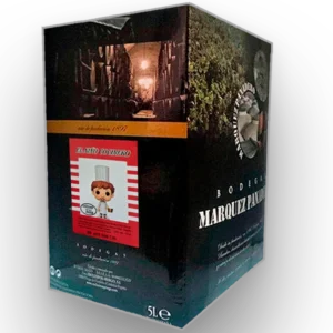 Vino para cocinar El Chef Bag in Box 5 litros