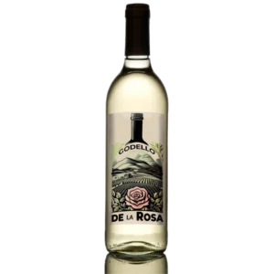 Botella de vino blanco Godello De la Rosa de 75cl