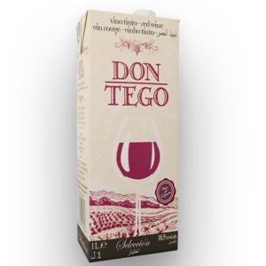 Vino Tinto Don Tego en tetrabrik de 1 litro
