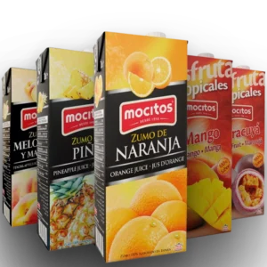 Zumos Mocitos en tetrabrik 1 litro con sabores surtidos